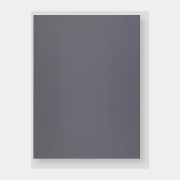 Matte Grey cabinet door swatch - PET finish