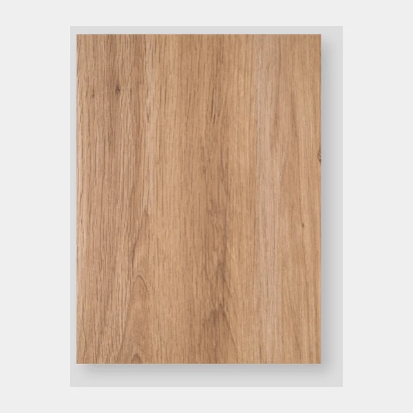 Natural Wood cabinet door swatch - Melamine finish