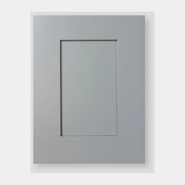 Shaker Grey cabinet door swatch - Painted finish