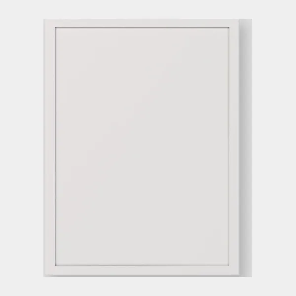 Slim Shaker White cabinet door swatch - Painted finish