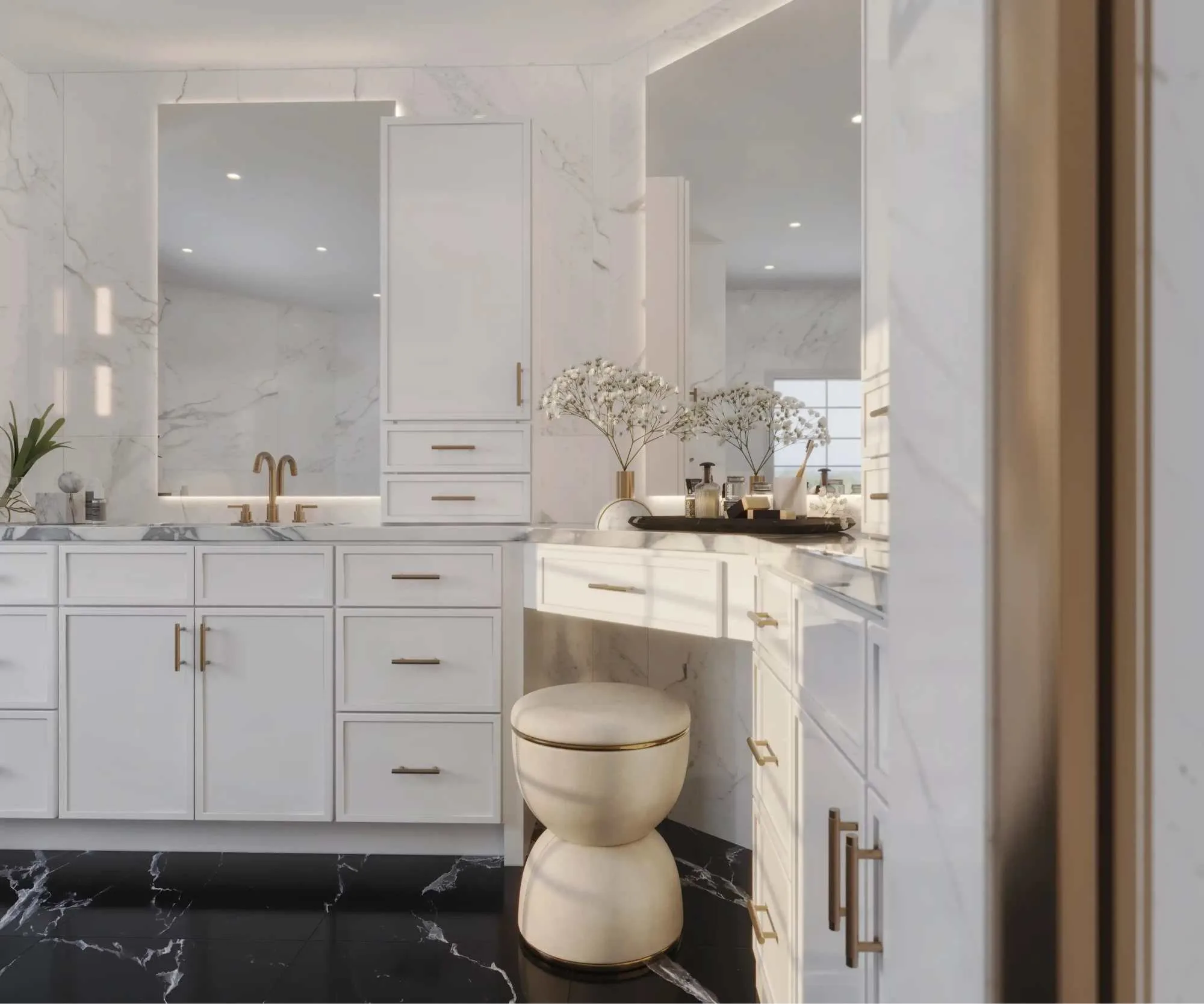 Bathroom cabinet renovation 12 in Toronto
