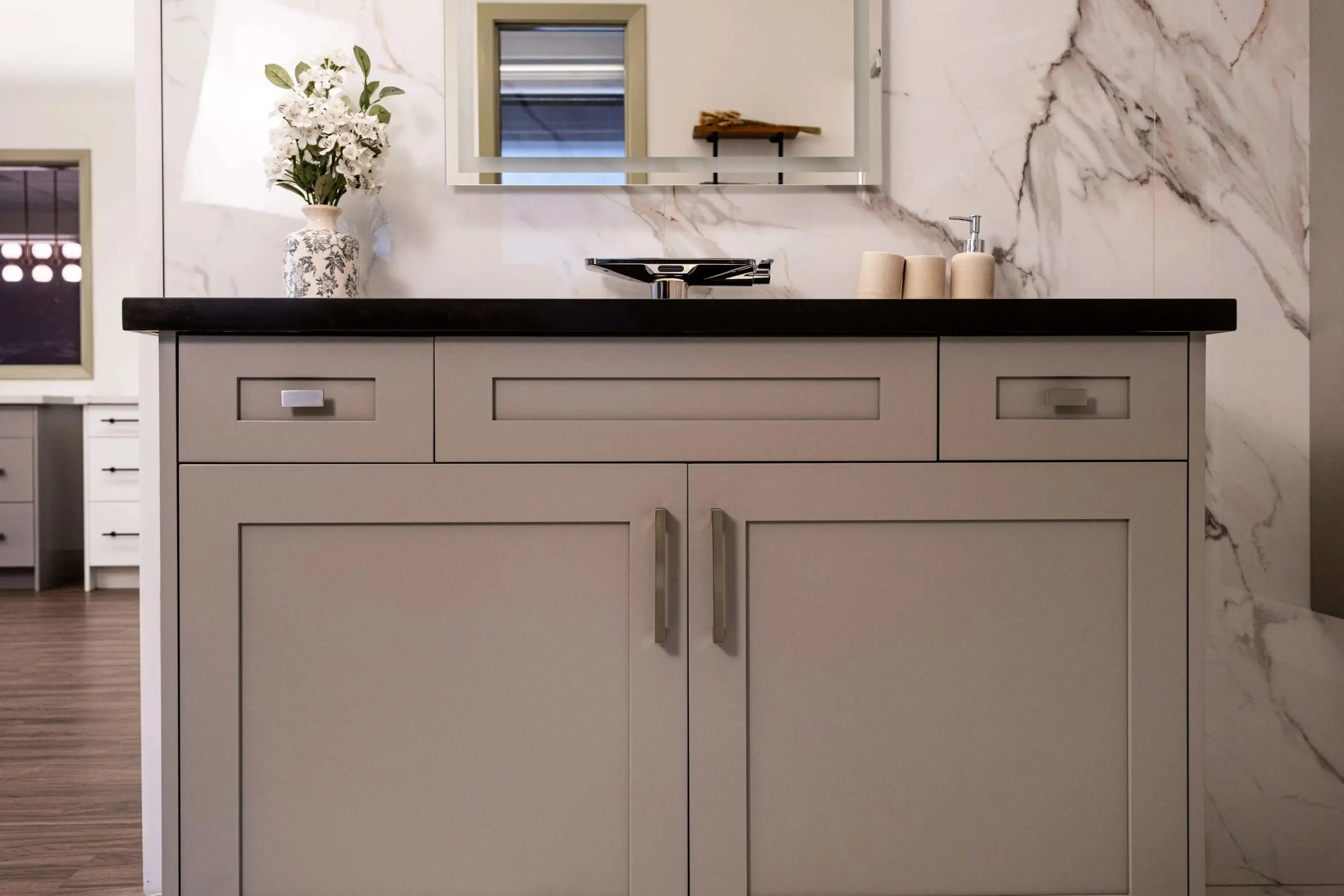 Bathroom cabinet renovation 9 in Toronto