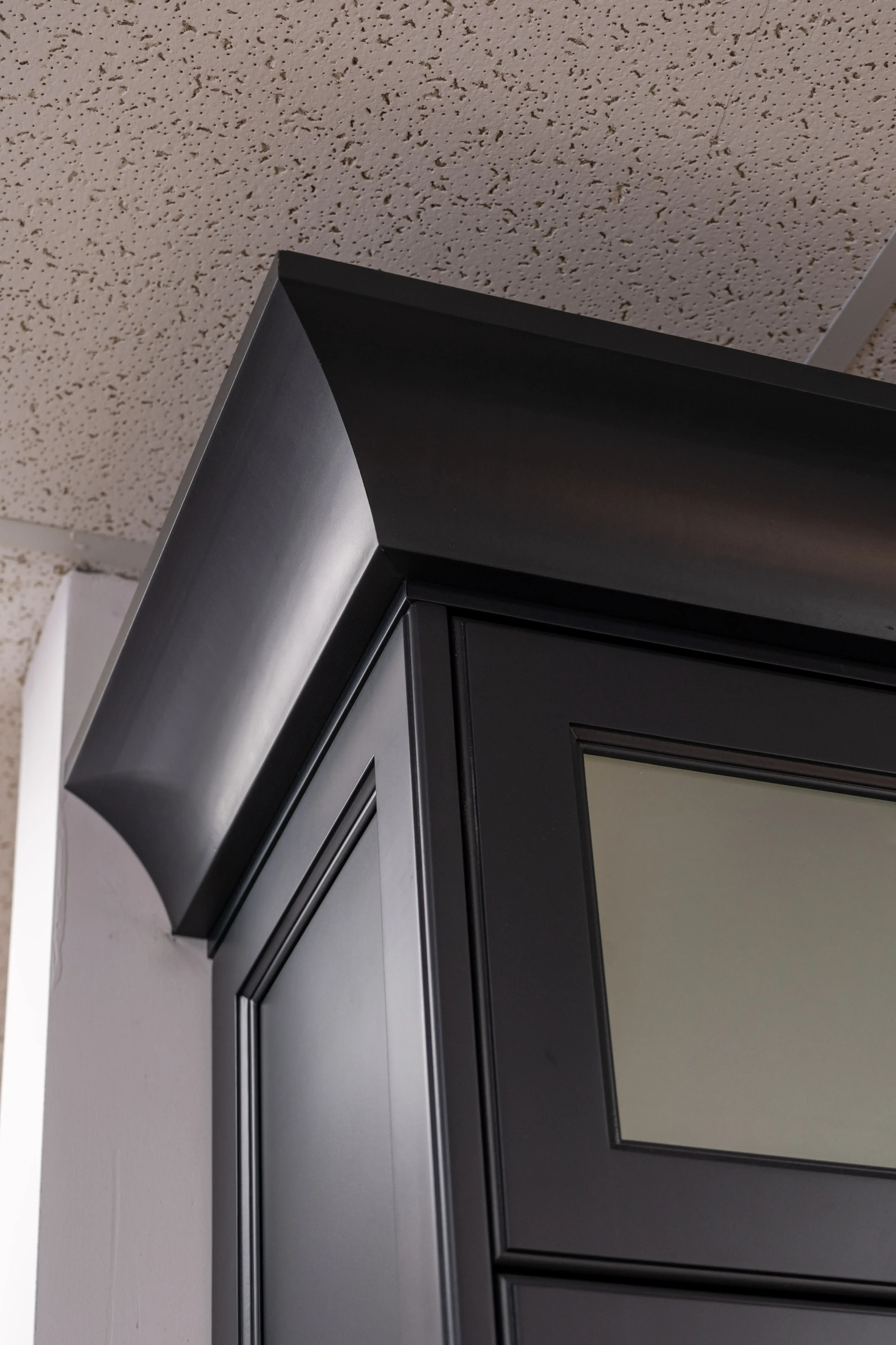 Double Shaker Blue cabinetry detail