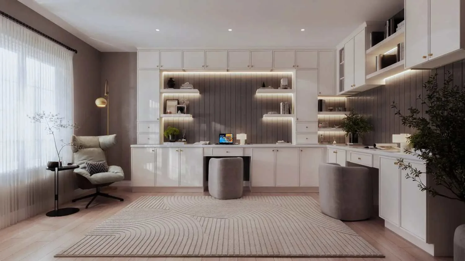 Home office renovation 1 in Toronto