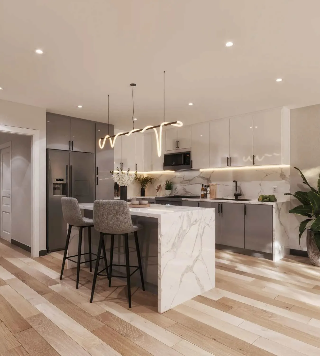 Kitchen renovation project 21 in Toronto