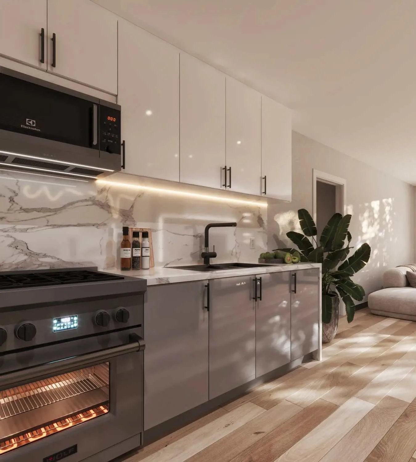 Kitchen renovation project 23 in Toronto
