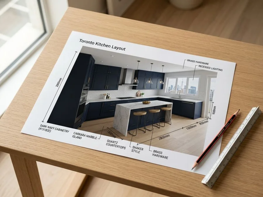 Kitchen Design & Space Planning Vaughan reference