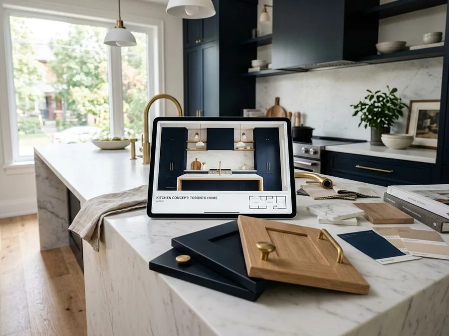 Kitchen Design & Space Planning Vaughan project example 4