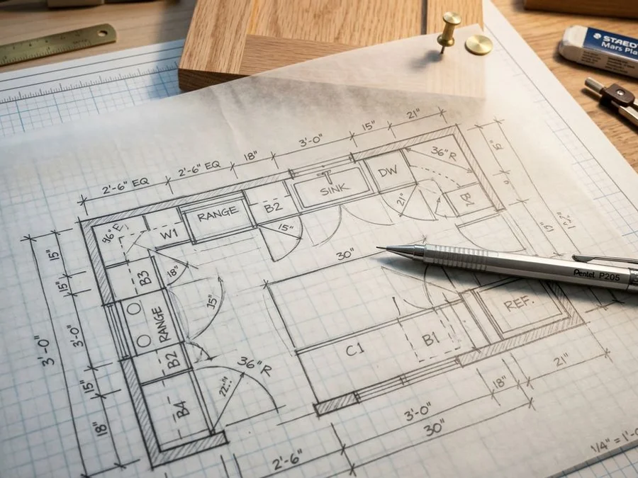 Kitchen Design & Space Planning Vaughan project example 2
